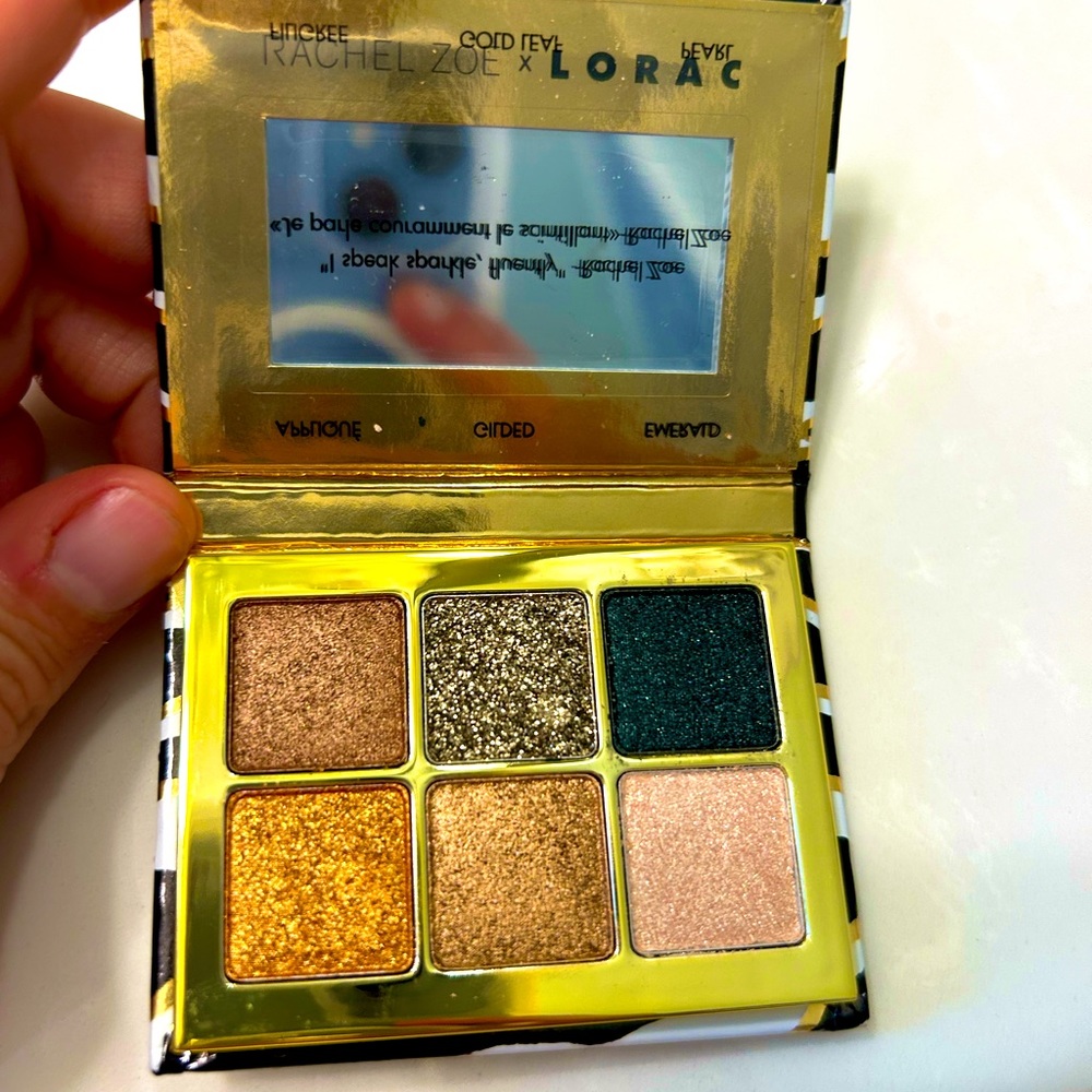Rachel Zoe x LORAC eyeshadow palette, “Black Tie”